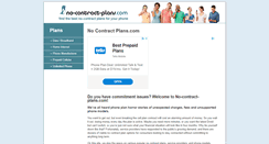 Desktop Screenshot of no-contract-plans.com